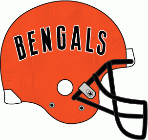 Cincinnati Bengals 1980 Helmet Logo iron on paper